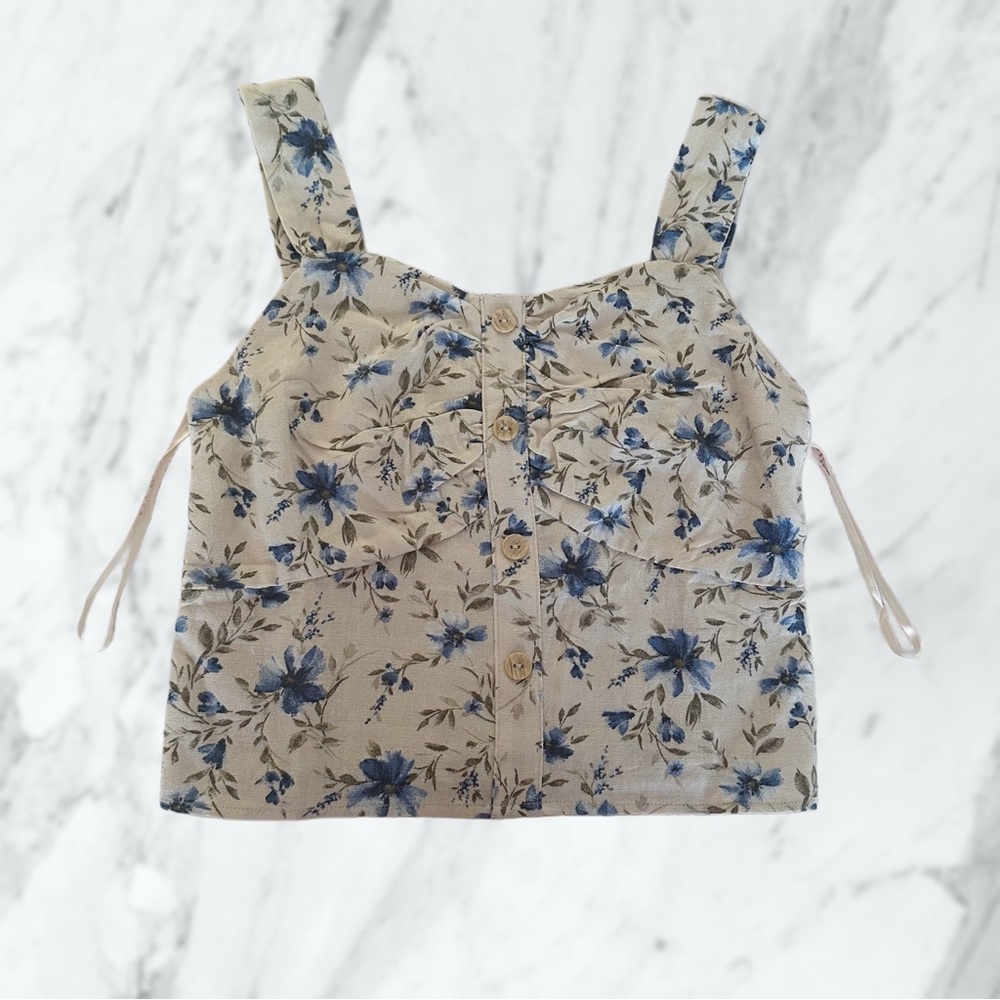 Floral Crop Top
